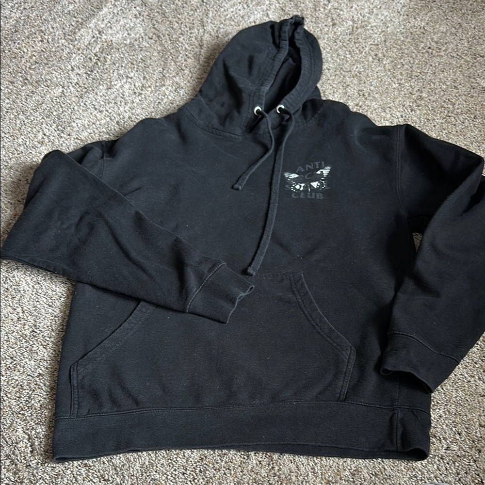 Anti Social Social Club Black Sweatshirt Hoodie